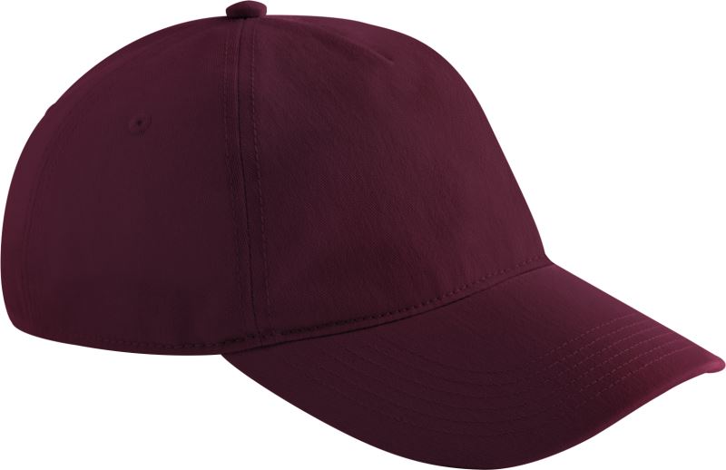 Unisex 5 Panel kapa "Leisure" Beechfield – Bordo