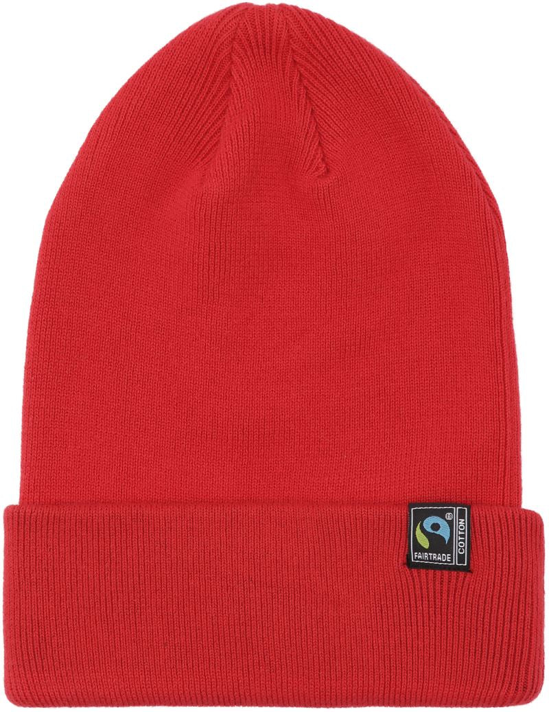 Organska fairtrade kapa Neutral v nevtralni barvi, mehka in udobna beanies za vsak dan, izdelana s trajnostnim pristopom.