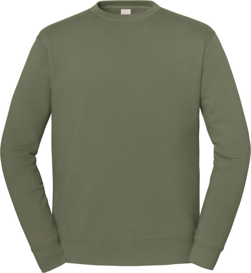 Unisex težji pulover Fruit of the Loom – Klasična olivna