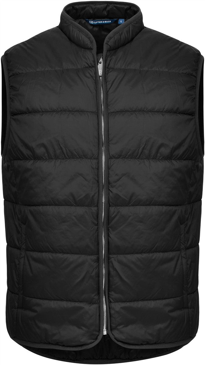 Lahek moški brezrokavnik Cutter & Buck Mount Adams Light Vest Men - Črna
