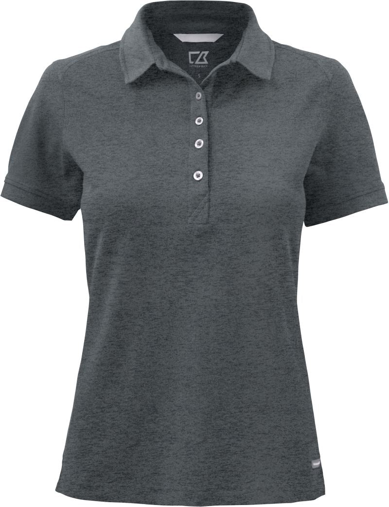 Ženska Piqué polo Cutter & Buck – anthracite melange