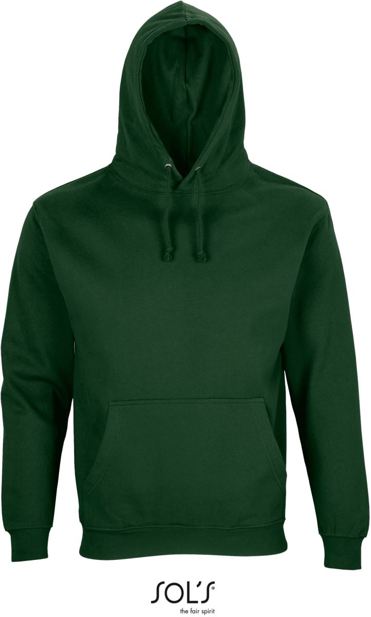 Unisex s kapuco pulover SOL's Collection – Steklenično zelena