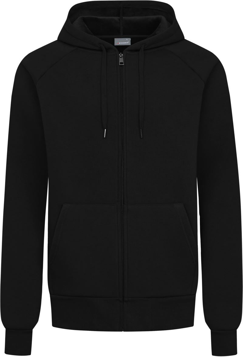 Unisex težji Unisex s kapuco jopica Promodoro – Črna