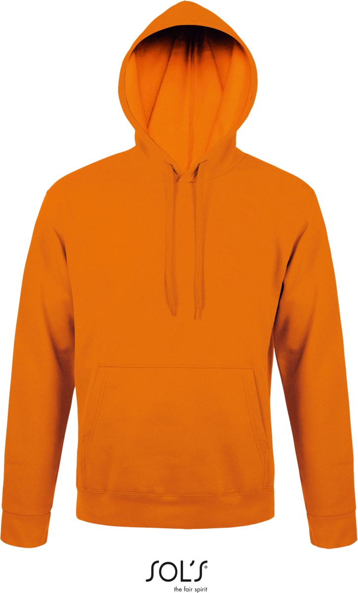 Unisex s kapuco pulover SOL's Collection – Oranžna