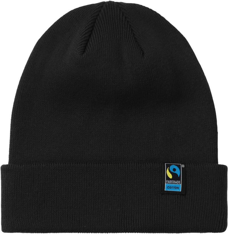 Organska fairtrade kapa v nevtralni barvi, nevtralni slog, beanie in pokrivala za glavo, izdelano iz naravnih materialov.