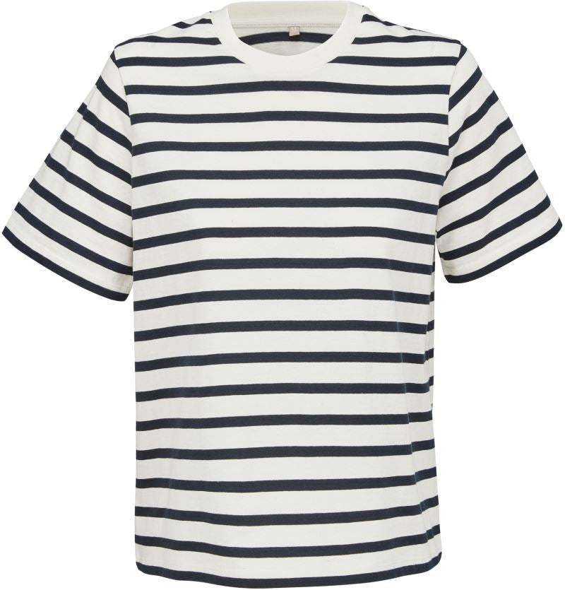 Ženska Organic IC majica SOL's Collection – off white/navy