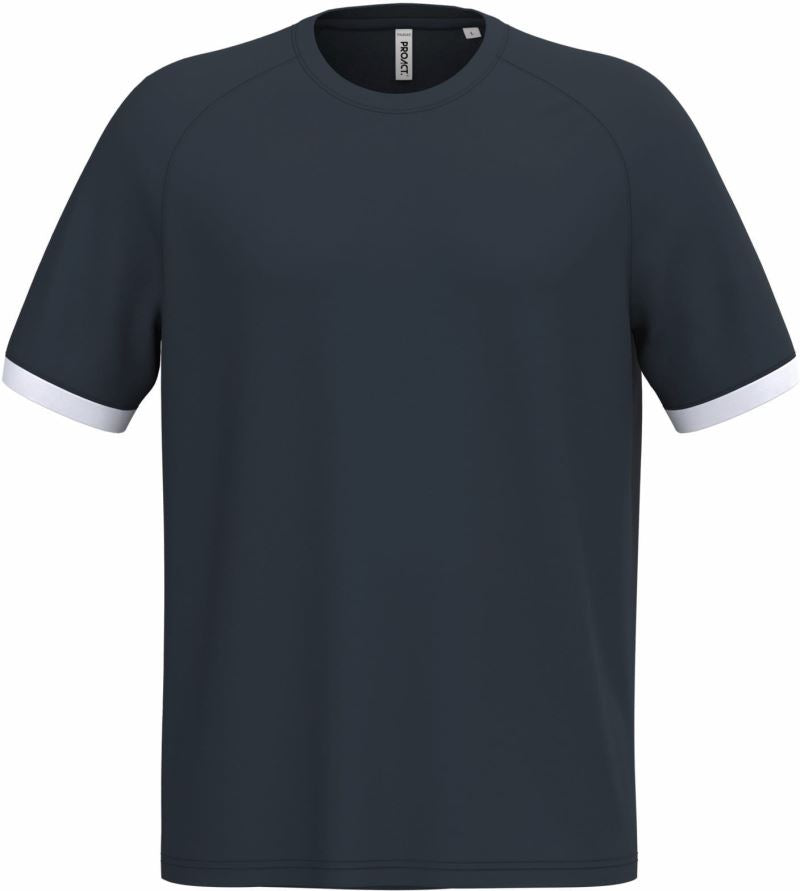 Unisex Contrast Sport Shirt Kariban – navy/white