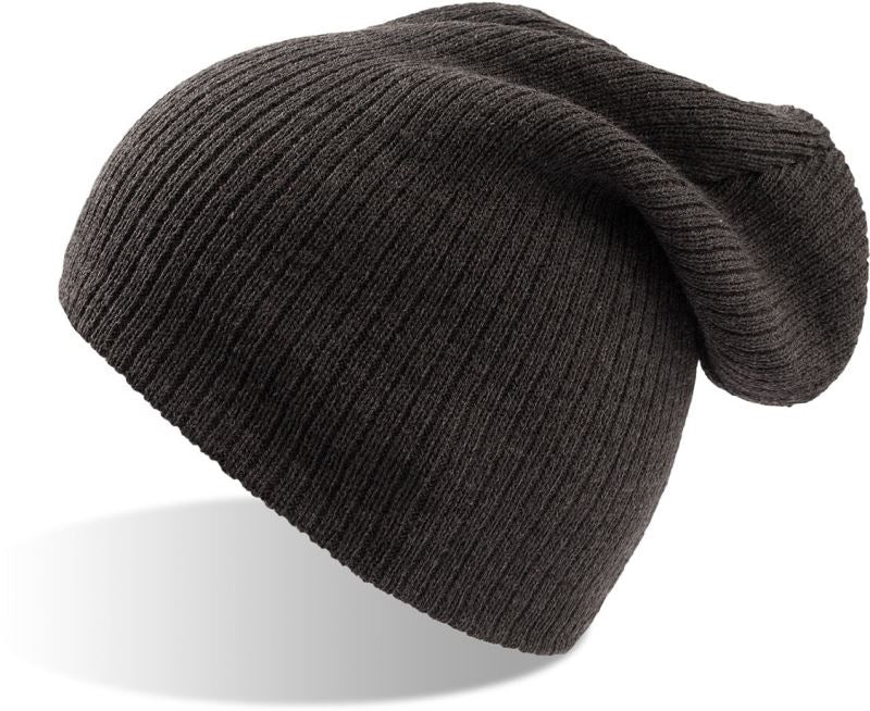 Unisex knittted Hat Atlantis – black melange