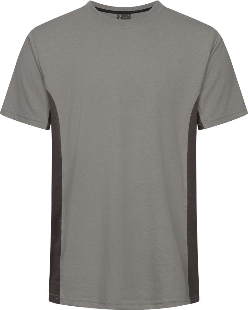 Unisex Contrast delovna oblačila majica - EXCD Promodoro – new light grey/charcoal