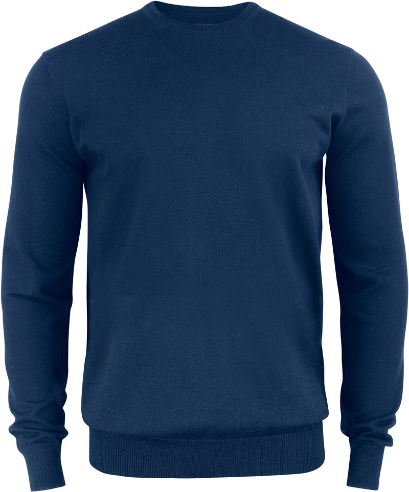 Moški pleten pulover Cutter & Buck Oakville Men - Temno mornarsko modra