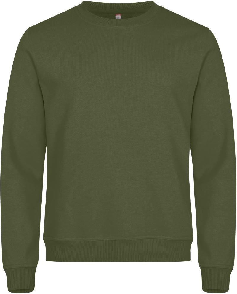 Unisex pulover Clique – army green