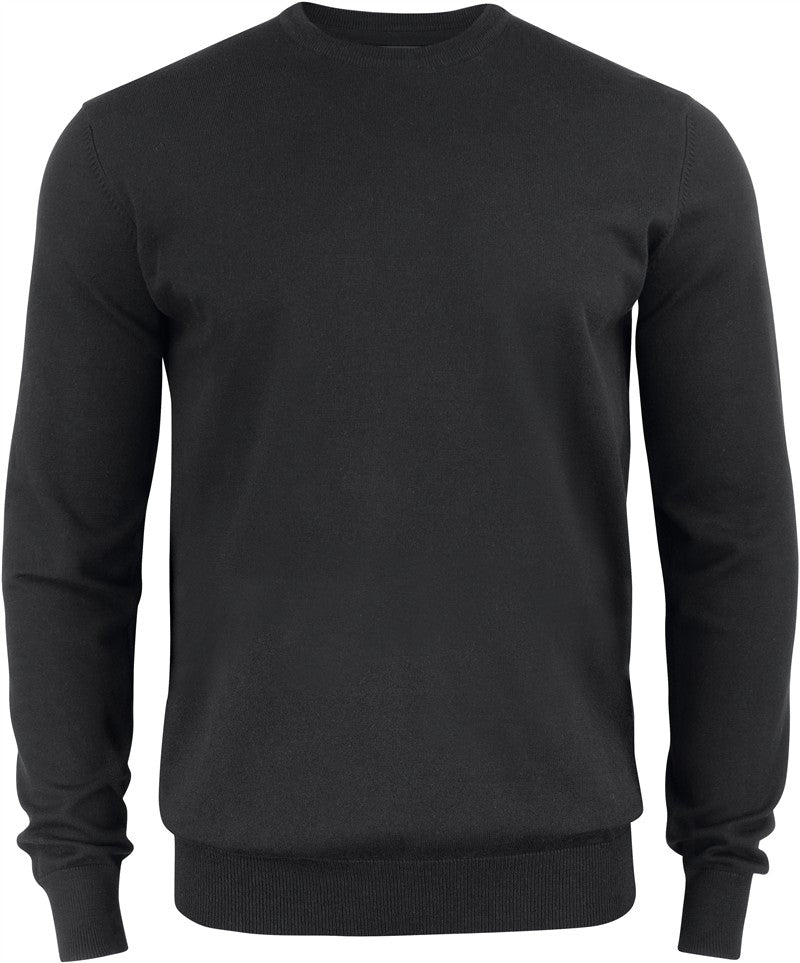 Moški pleten pulover Cutter & Buck Oakville Men - Črna