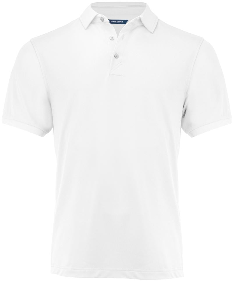 Moška Functional polo Cutter & Buck – Bela