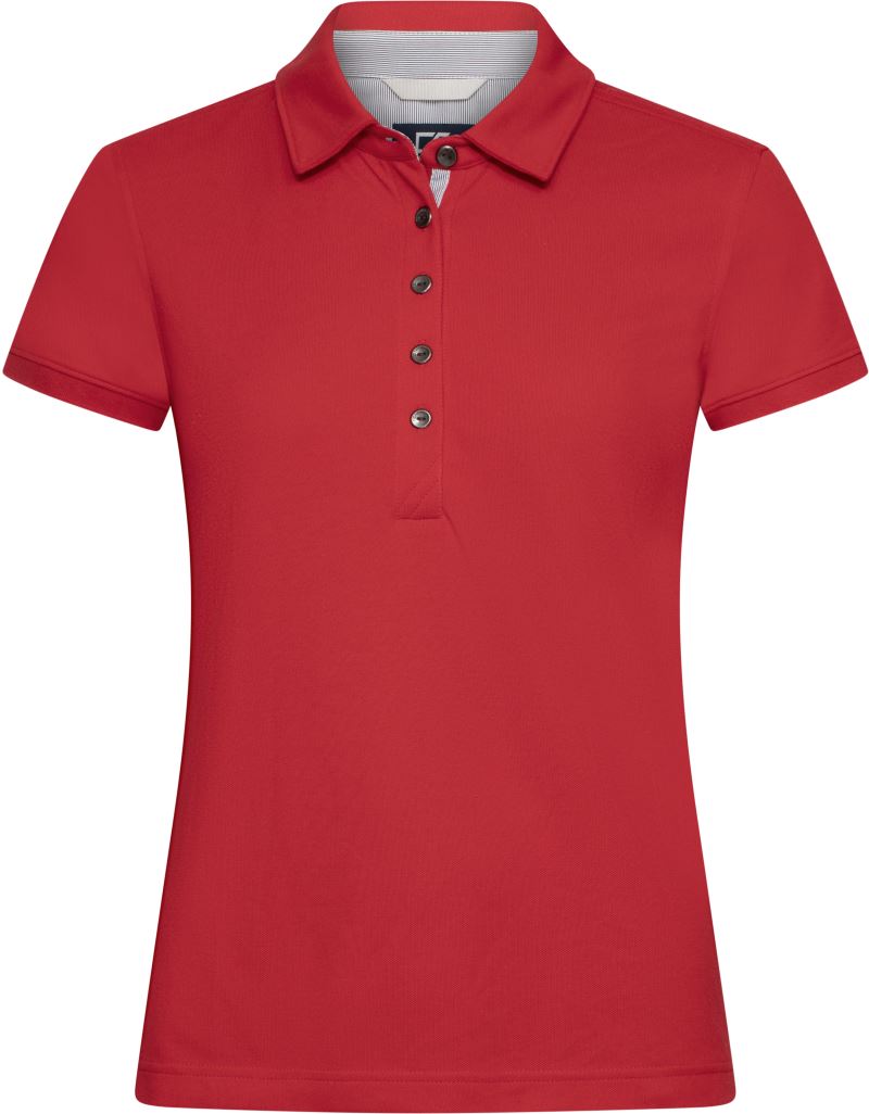 Ženska Piqué polo Cutter & Buck – Rdeča