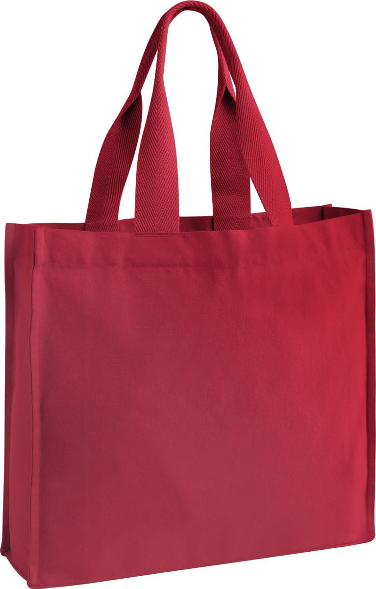 Unisex shopper "Chevron" Westford Mill – scarlet red