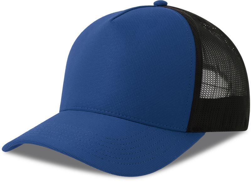 Unisex 5 Panel Trucker kapa Atlantis – royal/black