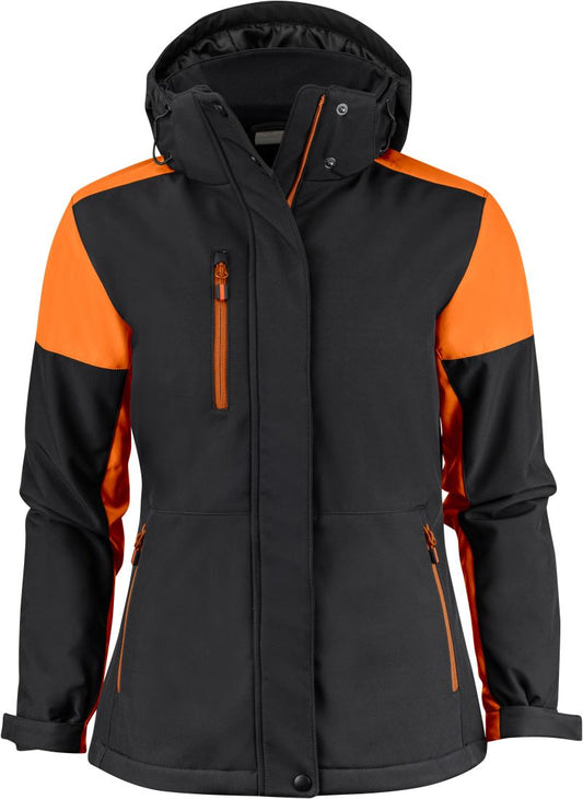 Ženska zimska delovna softshell jakna Printer, prikaz izdelka