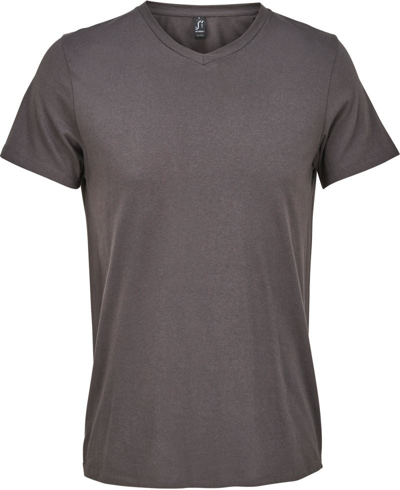 Moška V-izrez majica SOL's Collection – dark grey