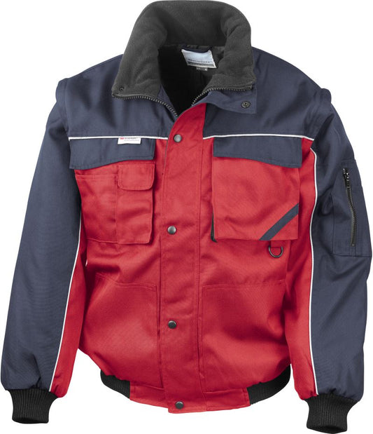 Delovna jakna s snemljivimi rokavi Result Work-Guard R071X, prikaz izdelka