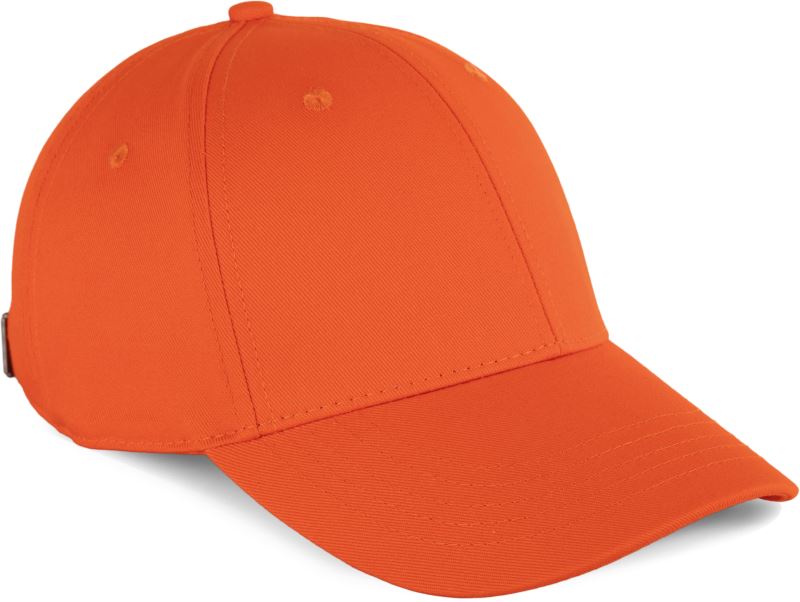 Unisex 6 Panel kapa Kariban – spicy orange