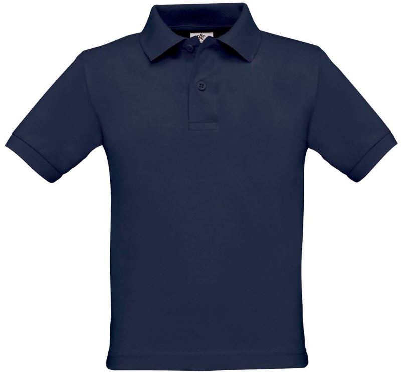 Otroška Piqué Polo - B&C | Safran / otroci 180g/m² - oblekanadom