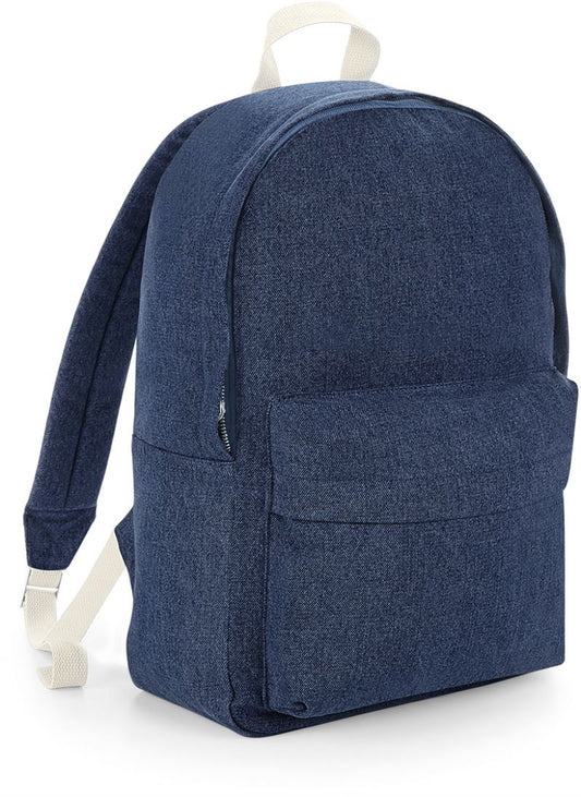 Denim nahrbtnik BagBase | BG641 z elegantnim dizajnom - oblekanadom