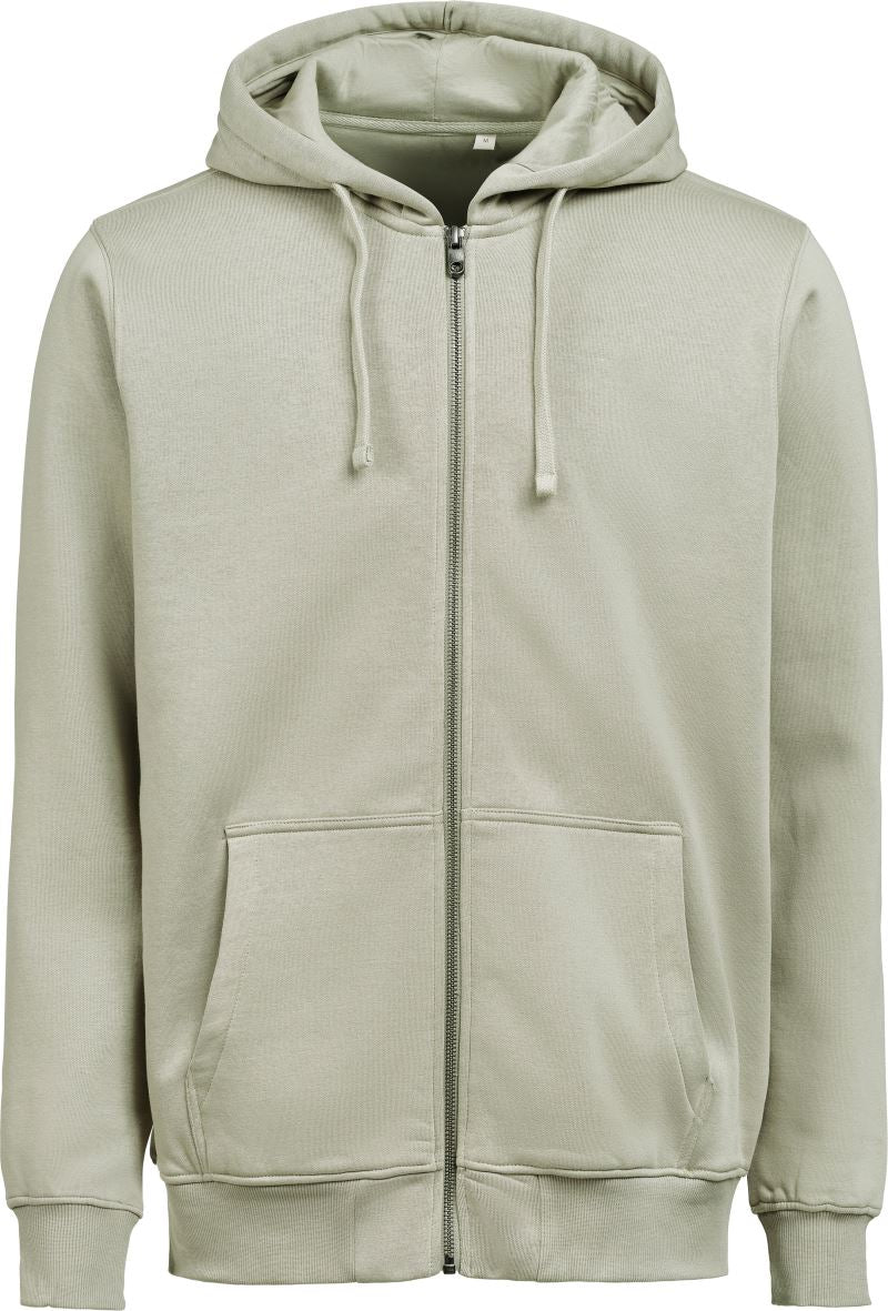 Unisex težji Unisex s kapuco jopica Untagged Movement – sage