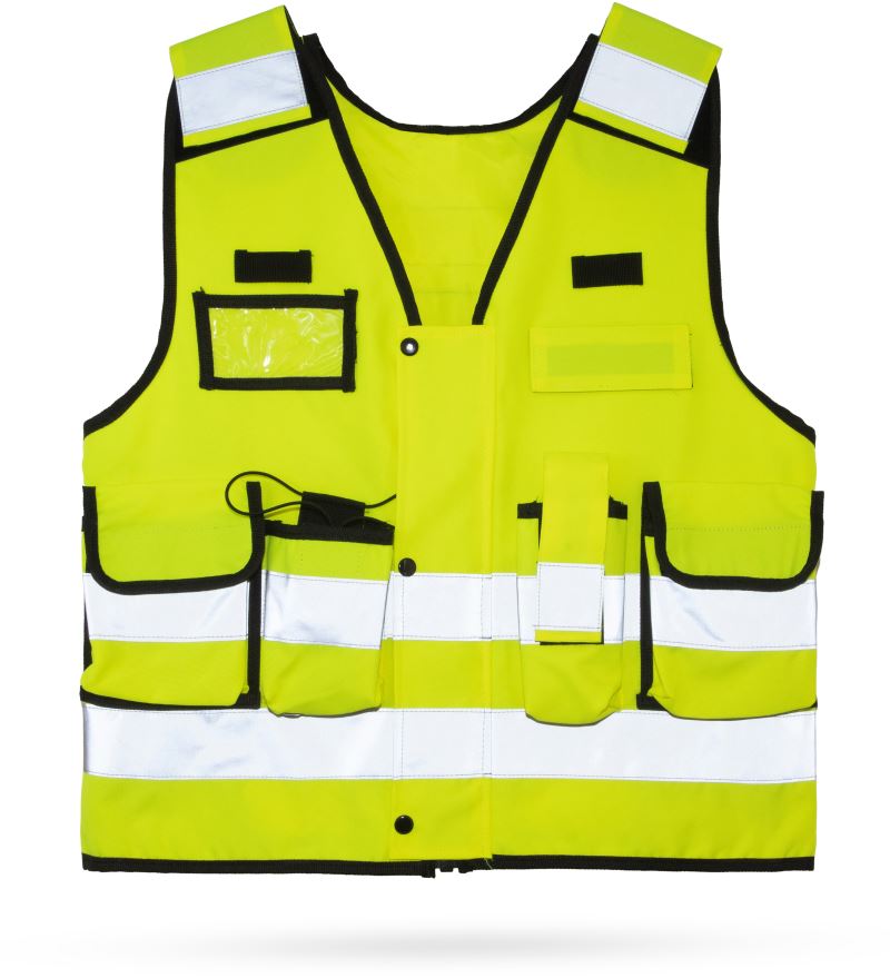 Korntex Stammheim večnamenski taktični telovnik - Fluorescentno rumena