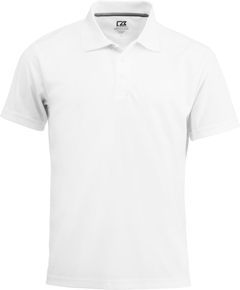 Moška Functional polo Cutter & Buck – Bela