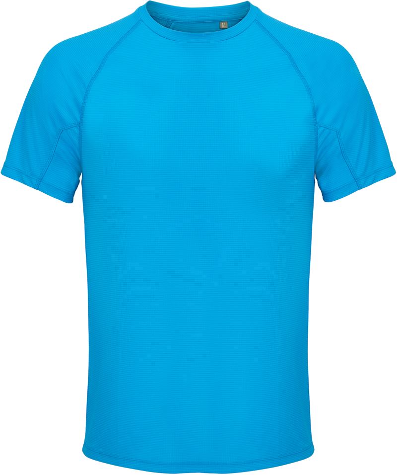 Moška Raglan Sport Shirt SOL's Collection – aqua