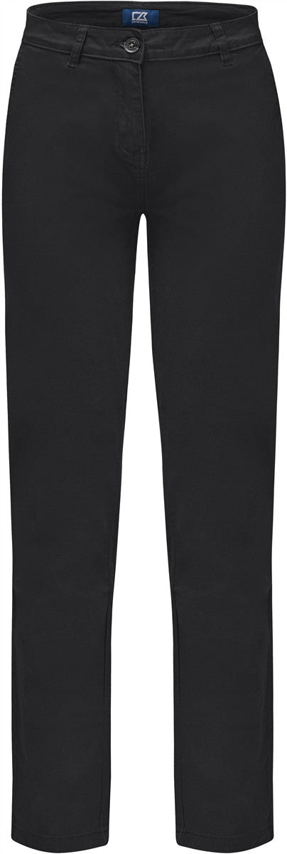 Ženske chino hlače Cutter & Buck Edgemont Chinos Women - Črna