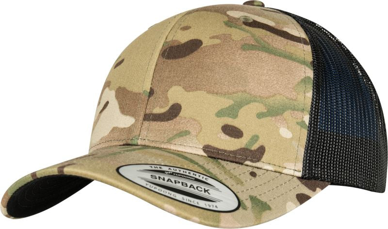 6 Panel Retro Cap Multicam® - Flexfit | 6606MC