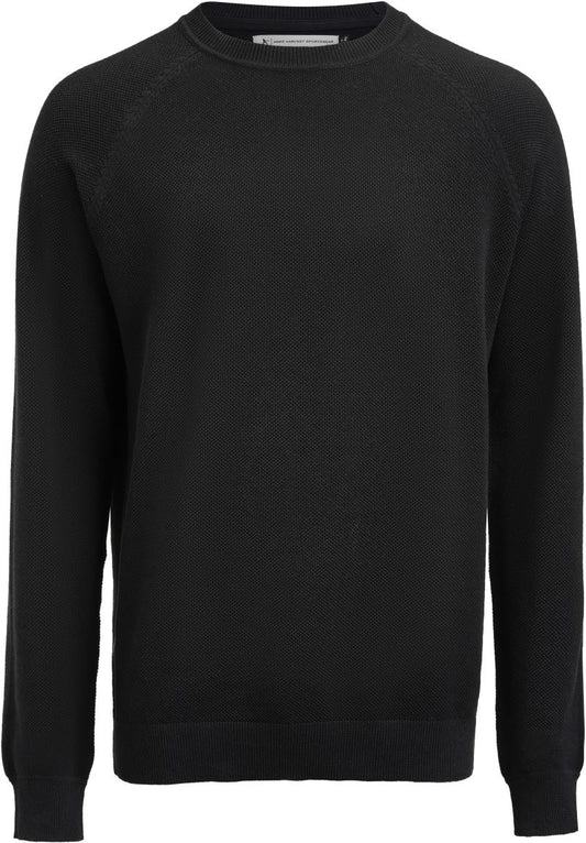 Moška Knitted Pullover "Casual" James Harvest – Črna