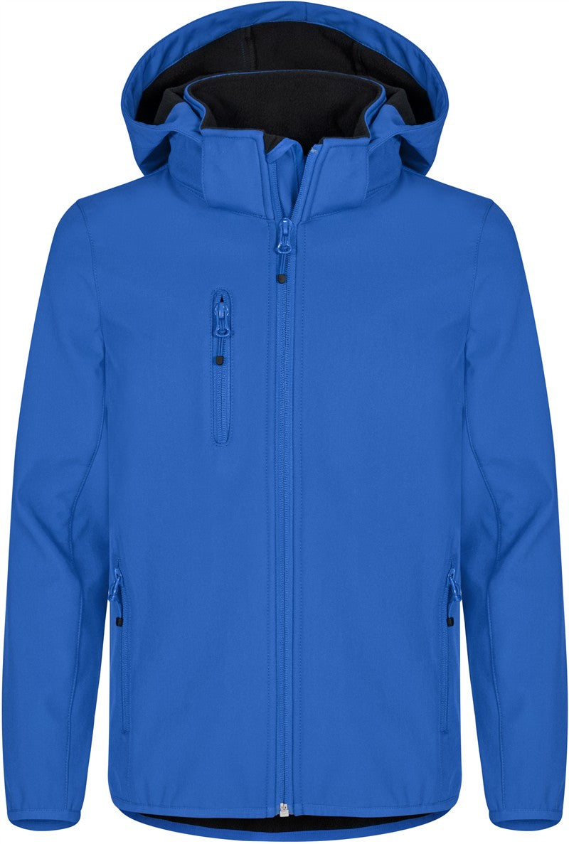 Otroška trislojna softshell jakna s kapuco Clique Classic Softshell Jkt Jr - glavna slika