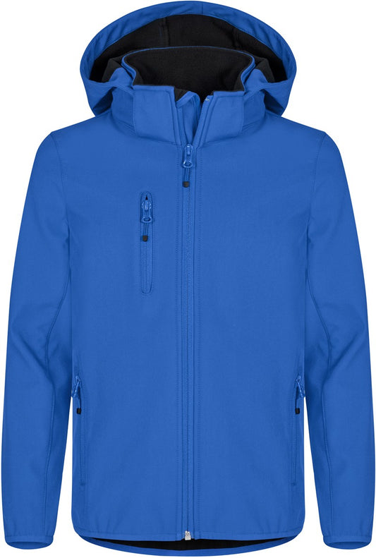 Otroška trislojna softshell jakna s kapuco Clique Classic Softshell Jkt Jr - glavna slika