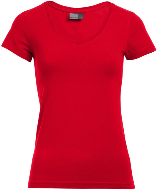 Ženska slim fit majica z V-izrezom Promodoro 3086, prikaz izdelka