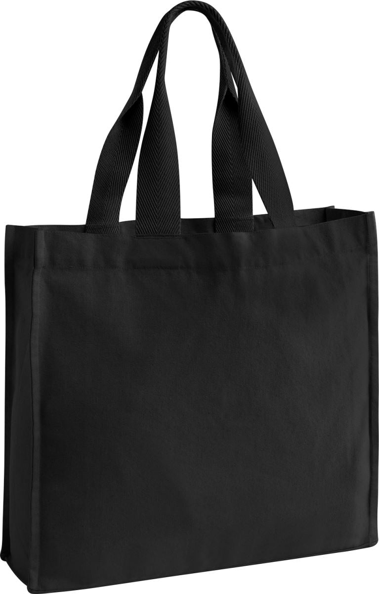 Unisex shopper "Chevron" Westford Mill – Črna