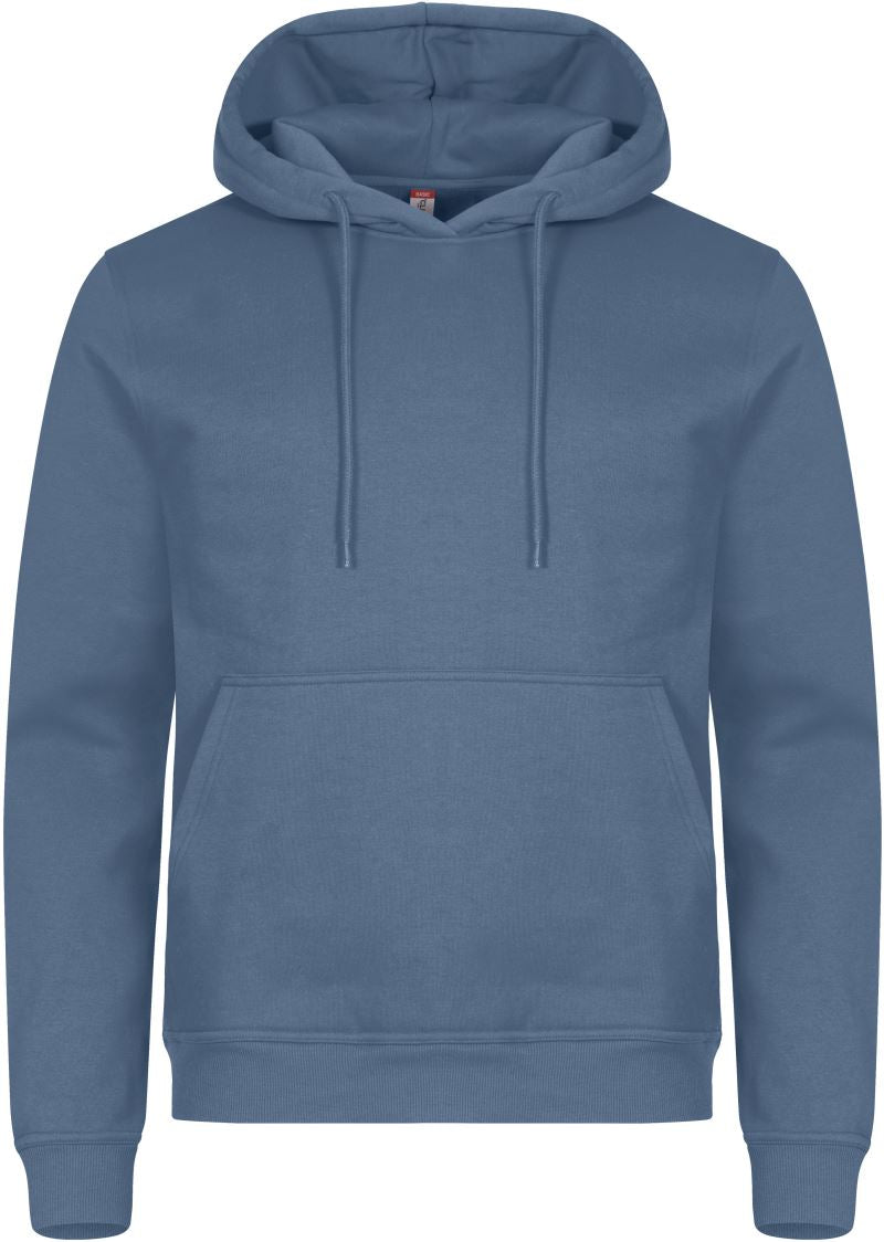 Unisex s kapuco pulover Clique – steel blue