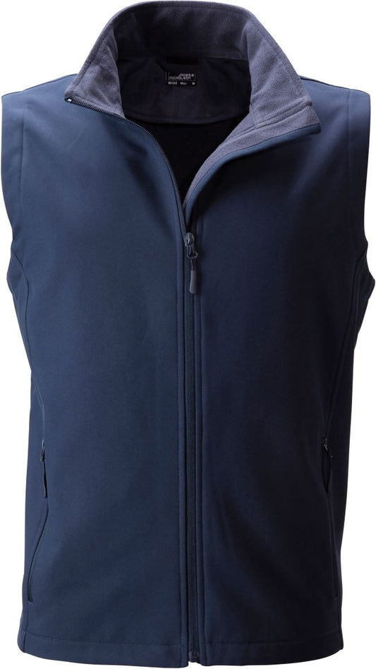 Moški 2-slojni softshell brezrokavnik James & Nicholson JN 1128