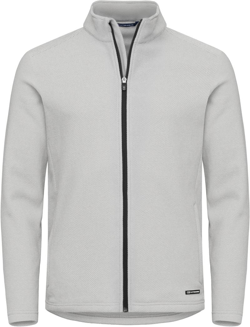 Moška flis jakna "Hunts Point" Cutter & Buck – silver