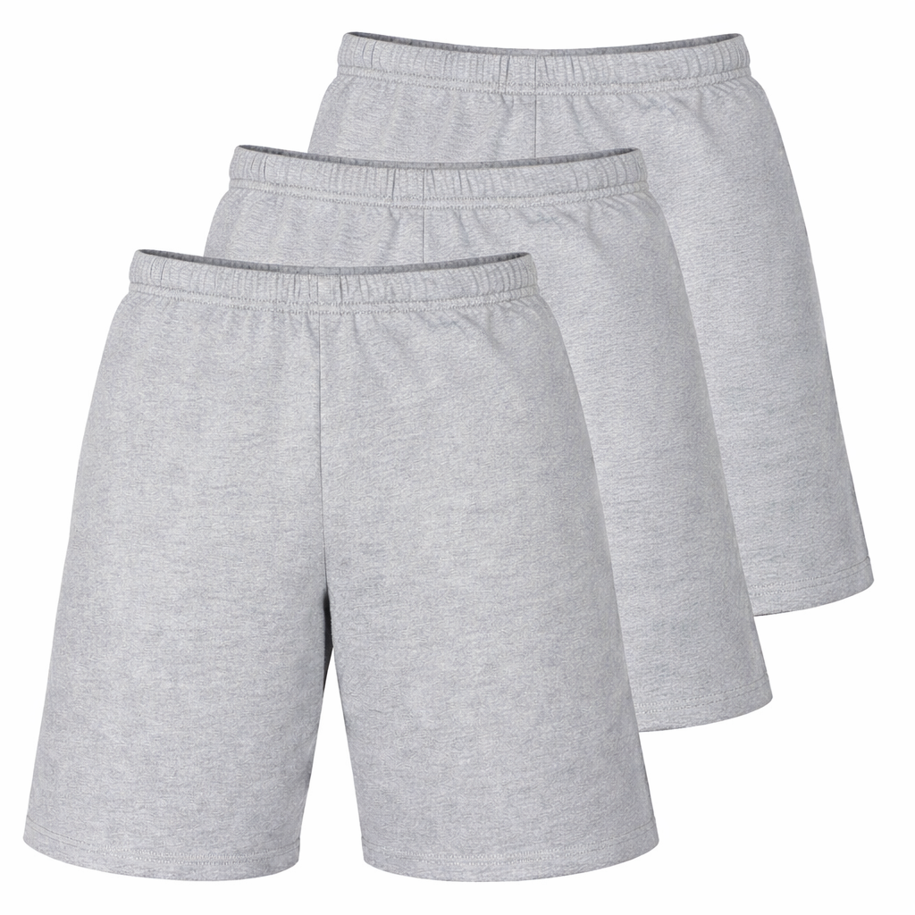 Set treh moških premium Fruit of the Loom kratkih hlač, udobne in raznolike za vsakodnevno uporabo