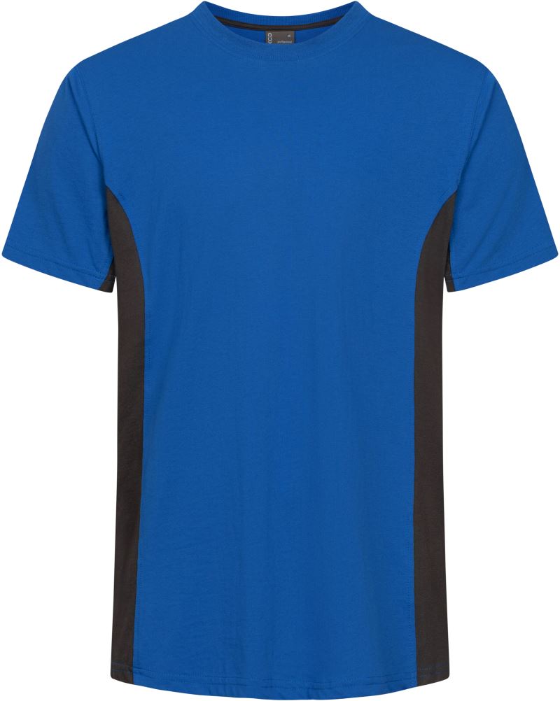 Unisex Contrast delovna oblačila majica - EXCD Promodoro – royal/charcoal