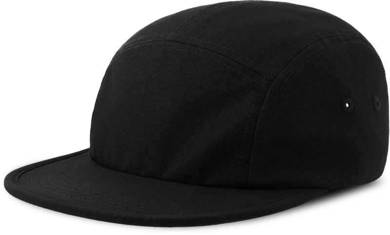Unisex 5 Panel kapa Atlantis – Črna