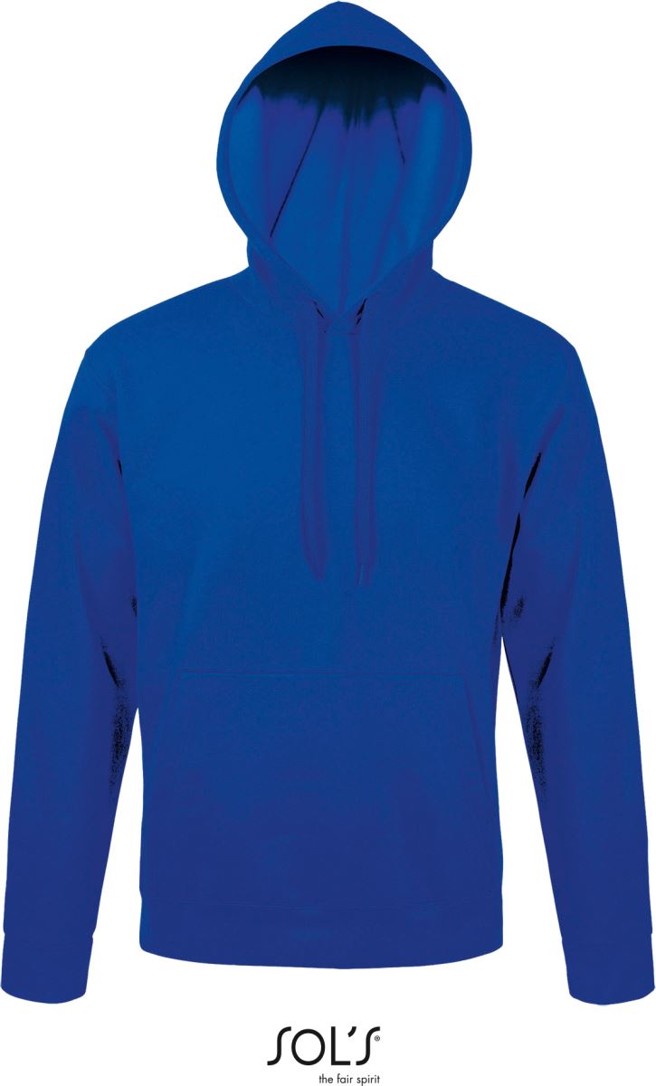 Unisex s kapuco pulover SOL's Collection – Kraljevsko modra