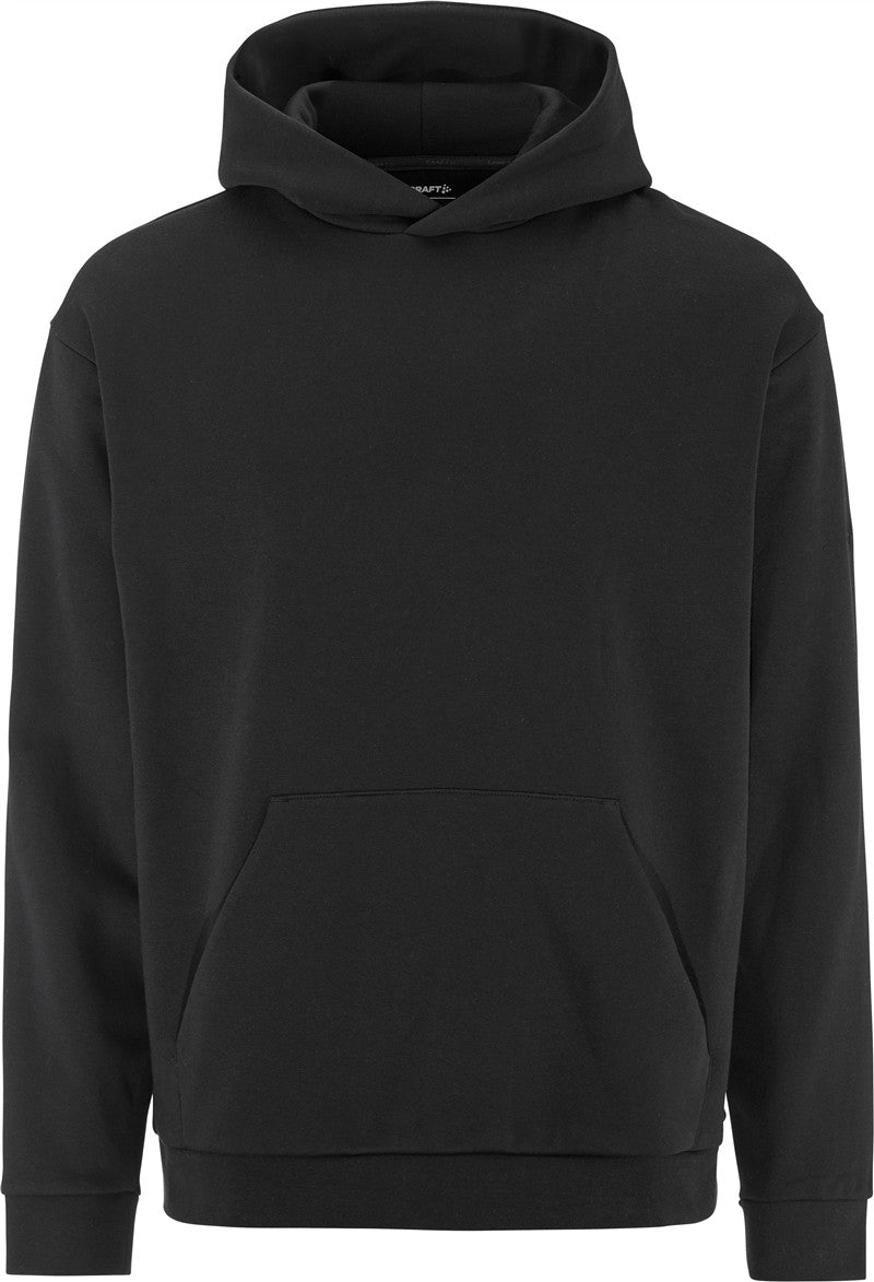 Moški pulover s kapuco Craft Corporate Community 2.0 Hoodie M - Črna