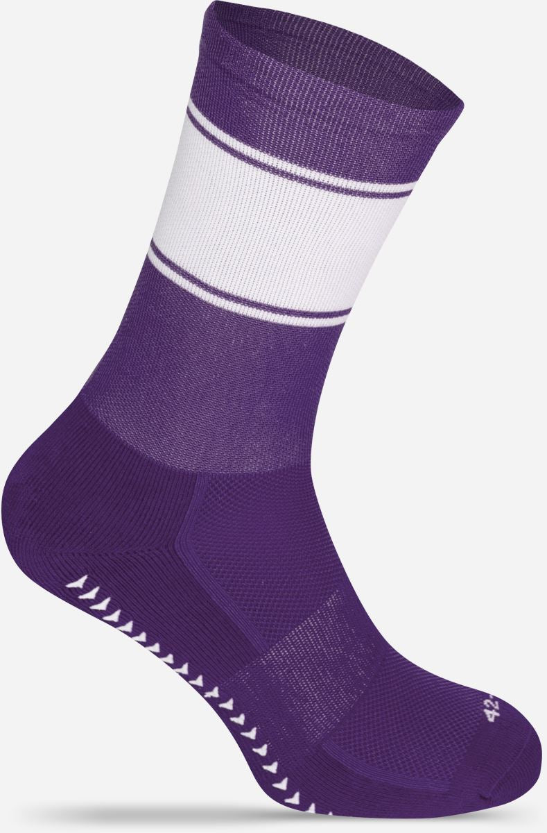Unisex sport Socks "Ballersocks Light" Mr.Socks – purple/white