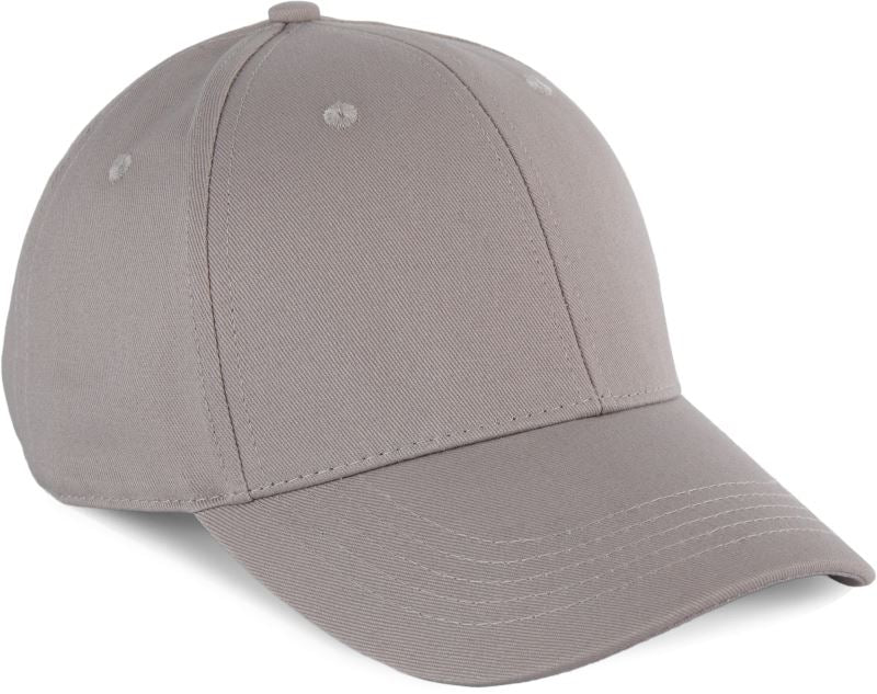 Unisex 6 Panel kapa Kariban – misty grey
