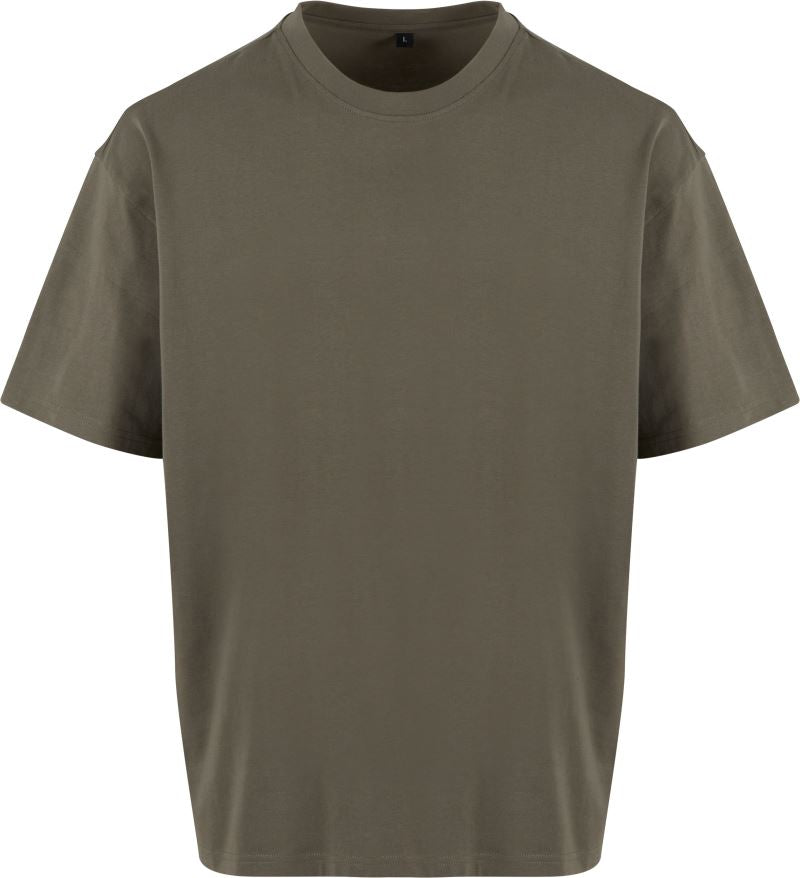 Unisex težji Unisex prevelik kroj majica New Morning Studios – olive