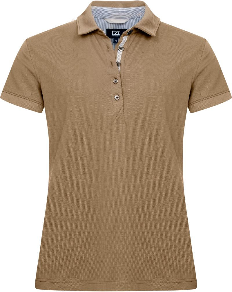 Ženska Piqué polo Cutter & Buck – Kaki