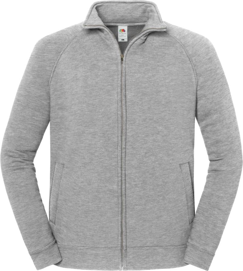 Unisex težji jopica Fruit of the Loom – Atletsko melirana siva
